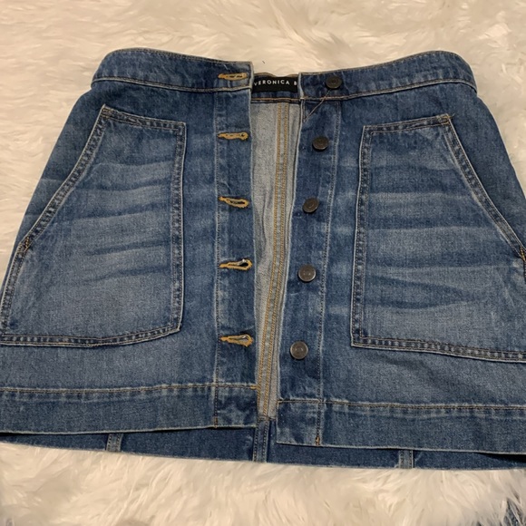 Veronica beard denim miniskirt - Picture 3 of 3